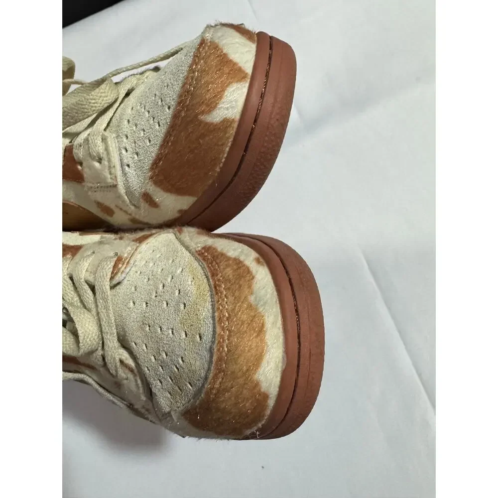 Sad Boy Saga OG Skywalker Low Top Cow Print Sneakers Men's 6